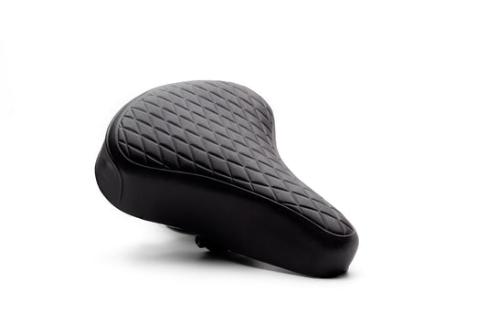 Quilted saddle with springs
