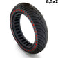 Tire solid red dots for skate 8X1/2X2 xiaomi
